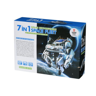 Робот-конструктор Same Toy Космический флот 7 в 1 на солнечной батарее - Фото №1