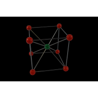 Модель Кристалічна гратка Хлористого цезія (демонстраційна)
