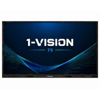 Інтерактивна панель 1-Vision 75, настінне кріплення