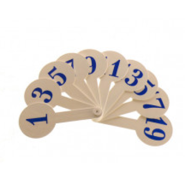 Каса-віяло цифр від 0 до 20
 - Фото №1
